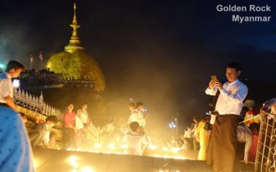 Myanmar Goldener Felsen Kyaikhtiyo